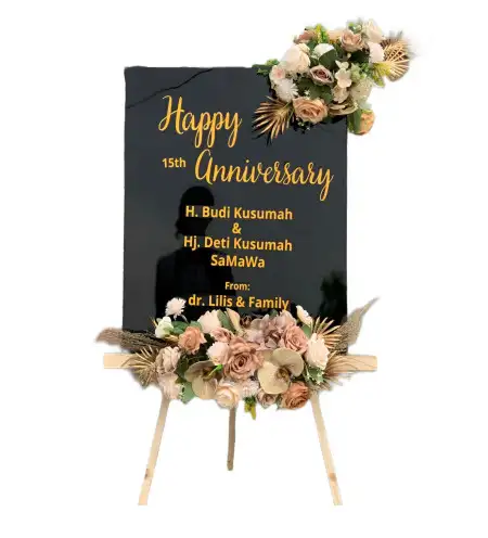 Papan Bunga Akrilik Bengkong Indah