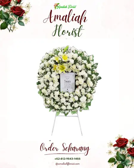 Krans Bunga Duka Bengkong Indah