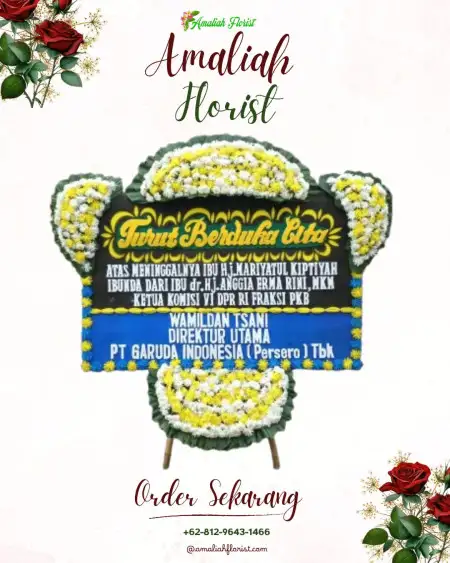 Papan Bunga Duka Bengkong Indah